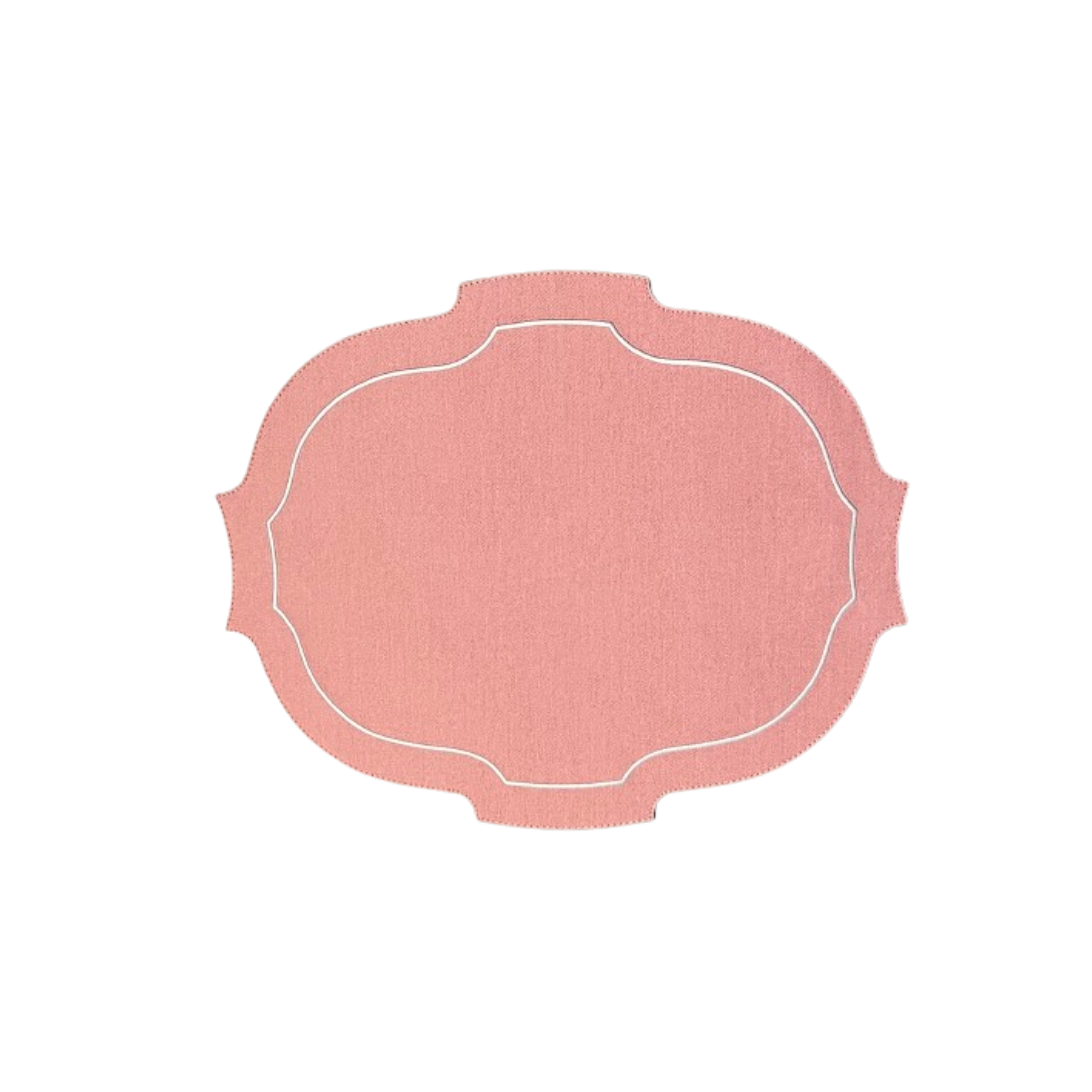 Paris Placemat with White Embroidery