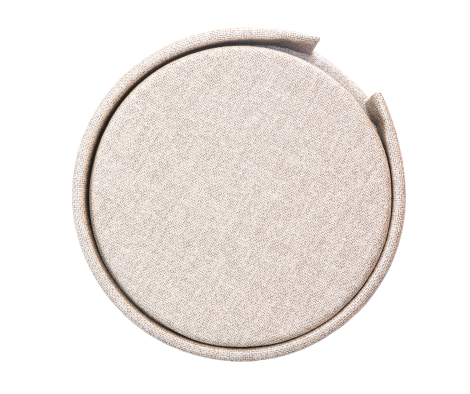 Set of 4 Round Coaster Set with Box