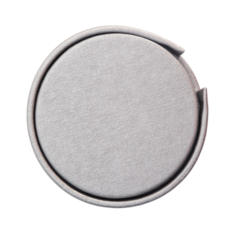 Set of 4 Round Coaster Set with Box