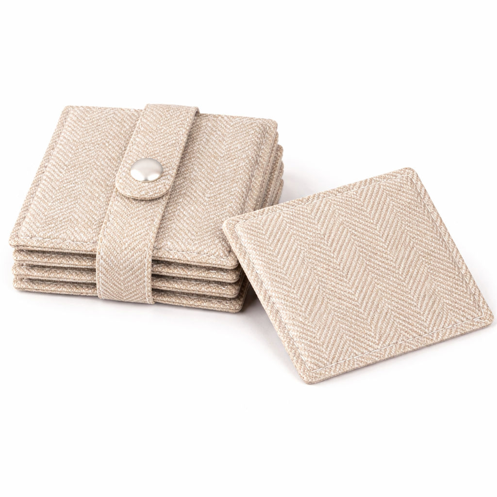 Set of 6 Square Coaster Set