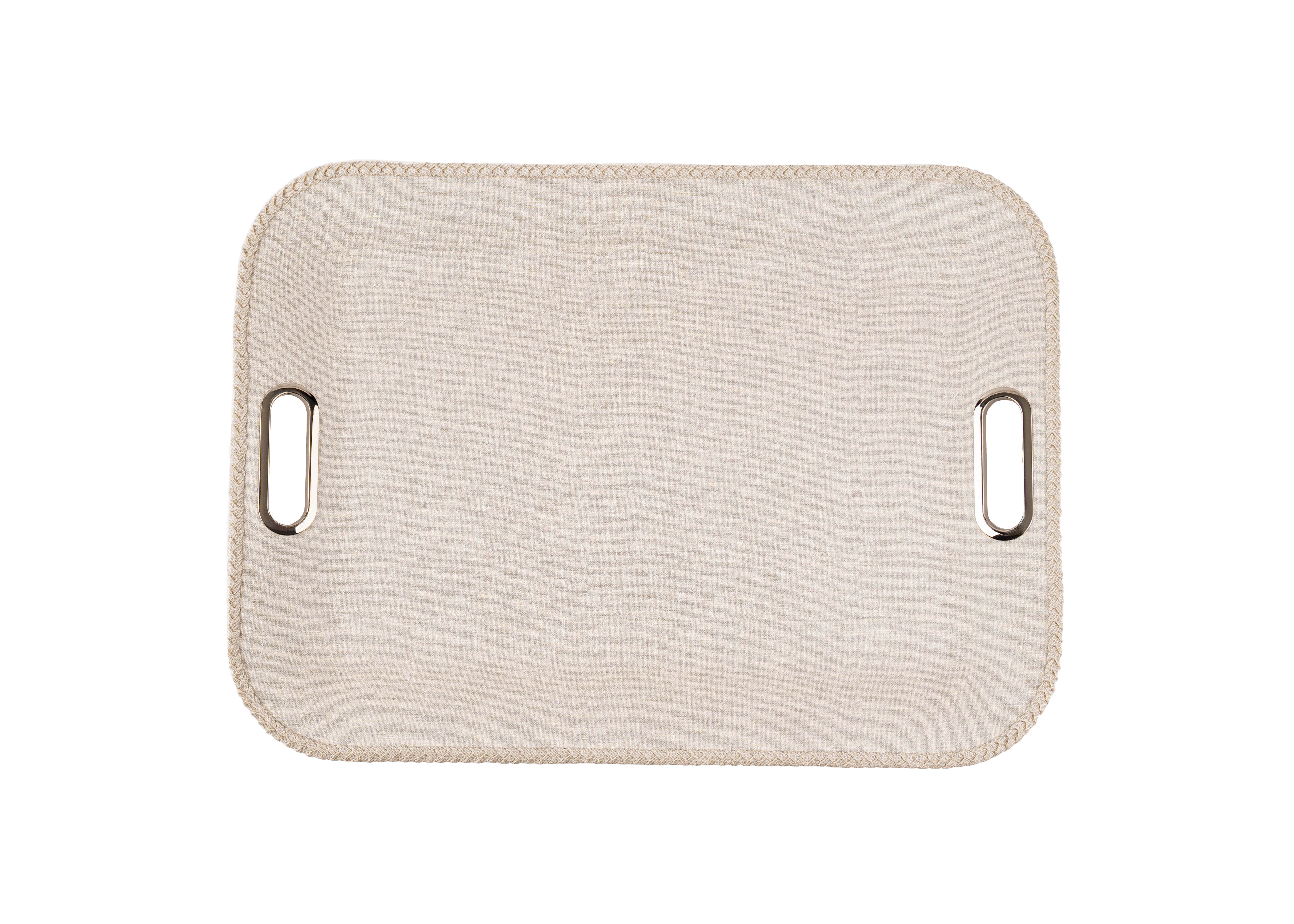 Large Tray with Leather Band