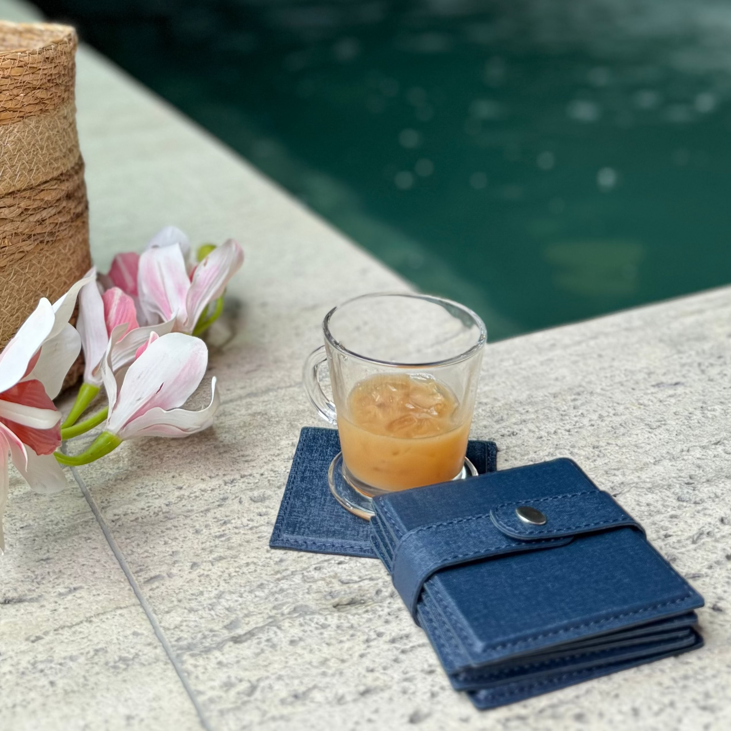 Set of 6 Square Coaster Set