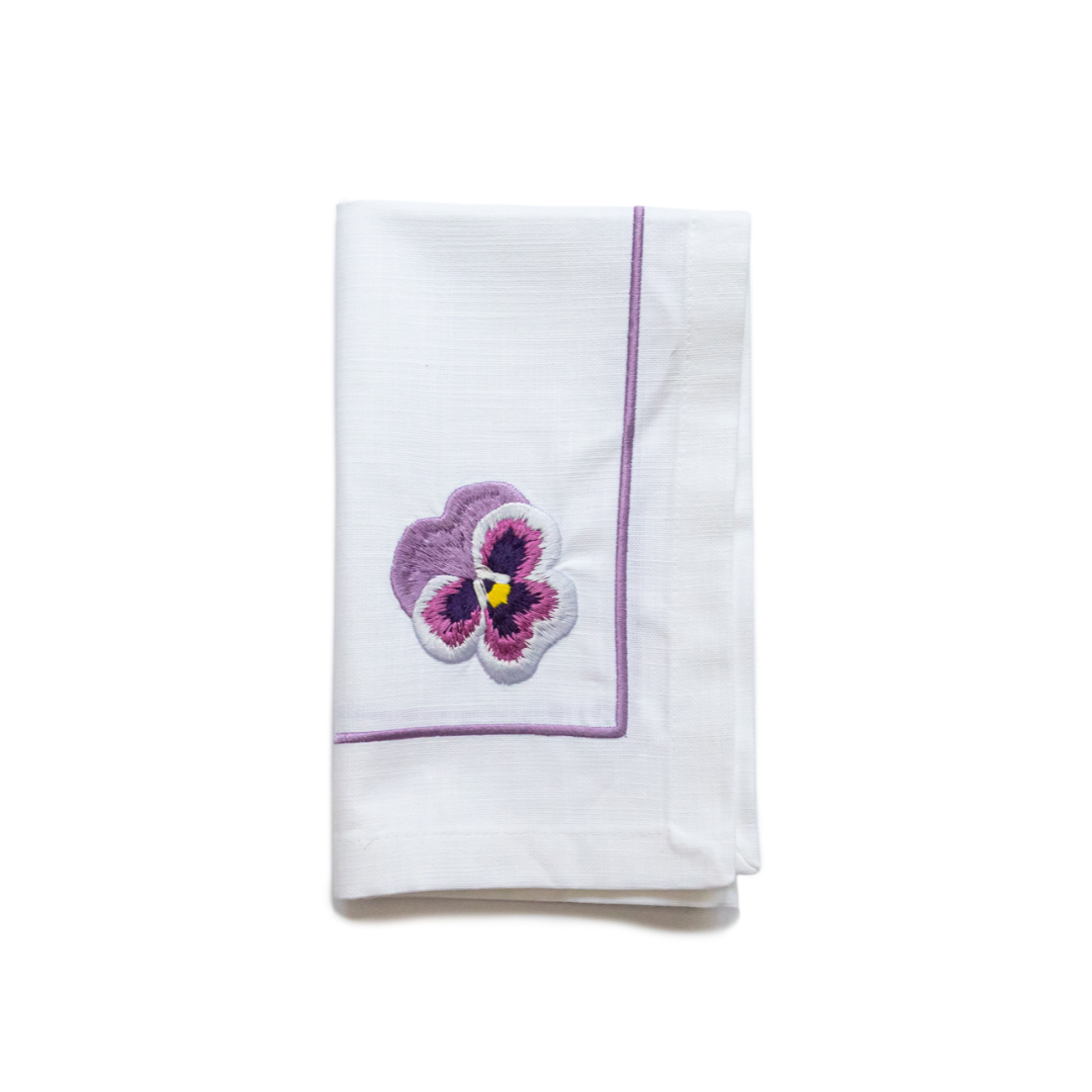 Capri Embroidery Napkin