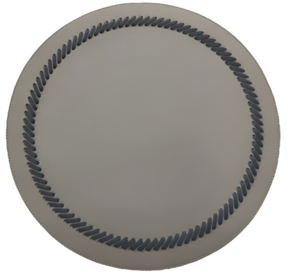 Naples Round Placemat With Leather Band