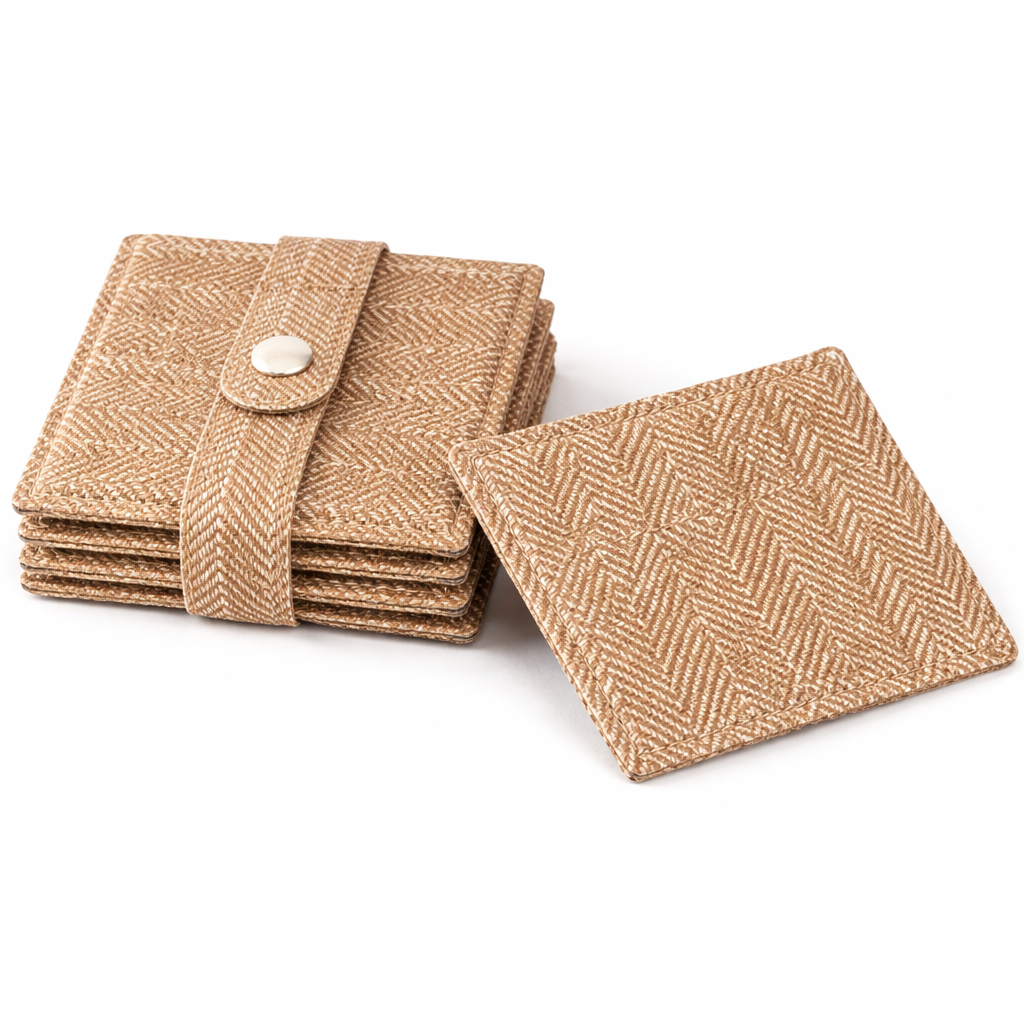 Set of 6 Square Coaster Set