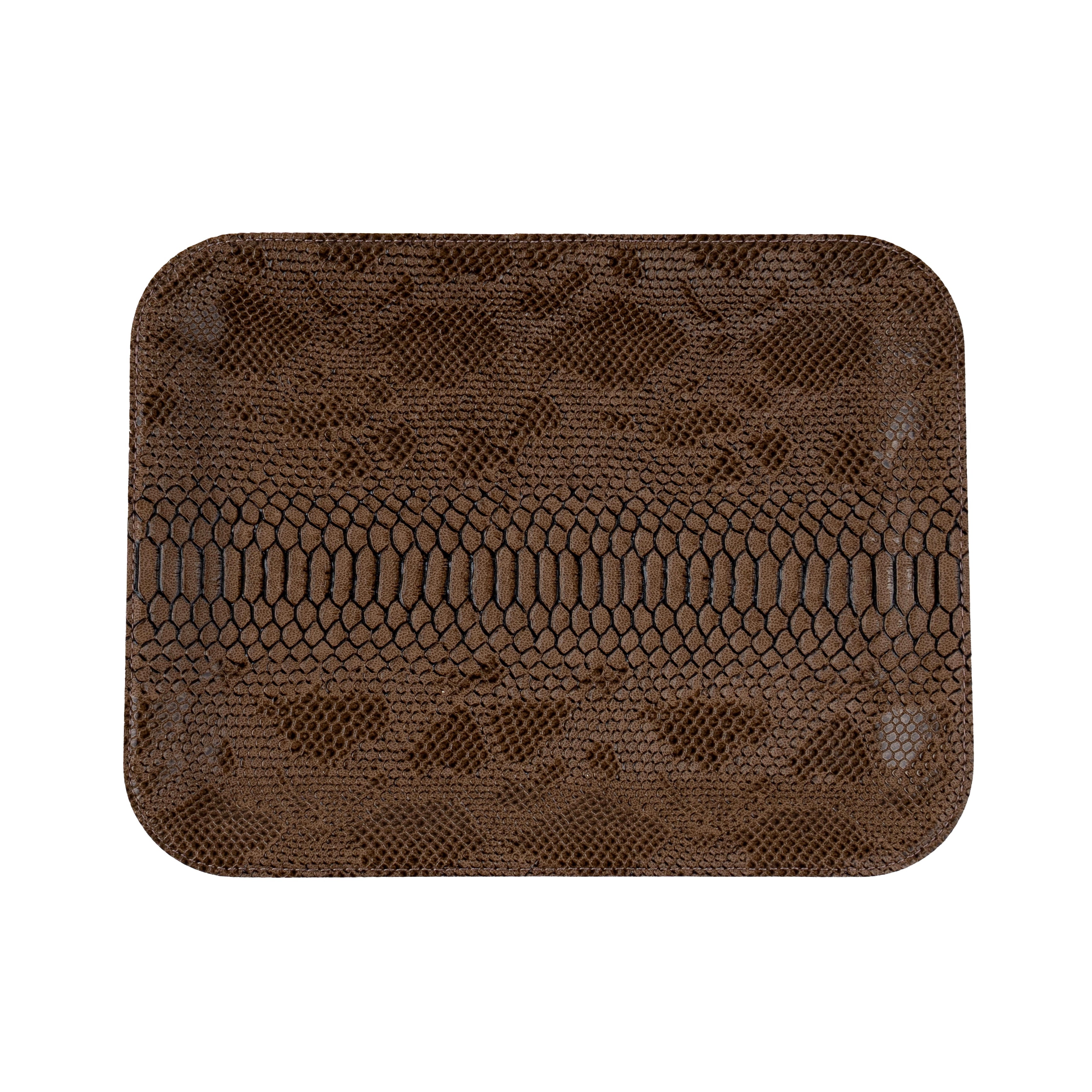 Small Decorating and Serving Tray Dragon Brown