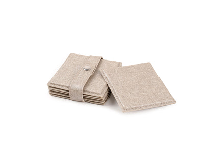 Set of 6 Square Coaster Set