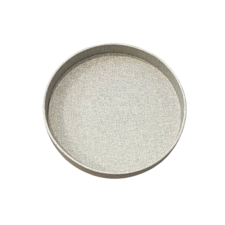 Small Round Tray Victoria Latte
