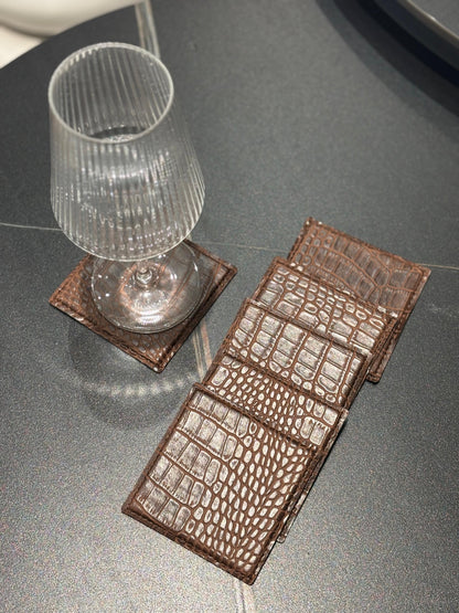 Set of 6 Square Coaster Set