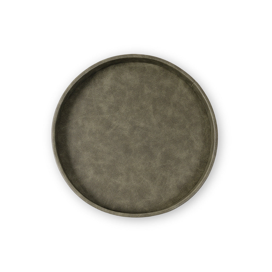 Small Round Tray Piedra Green