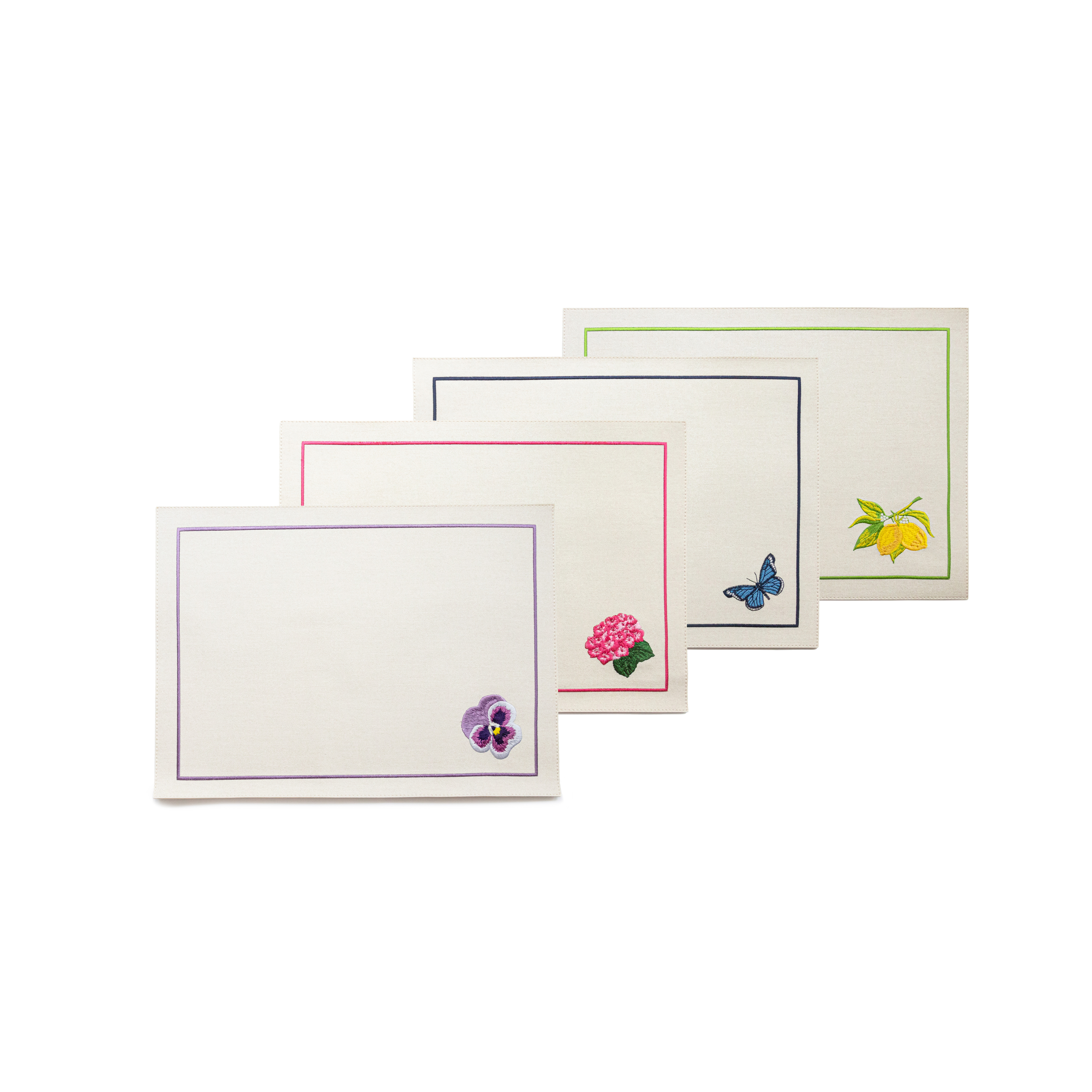 Capri Embroidery Rectangular Placemat